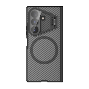 Slika od Futrola Nillkin Cam Shield Prop Magnetic za Samsung F976B Galaxy Z Fold 8 Ultra 5G providno crna