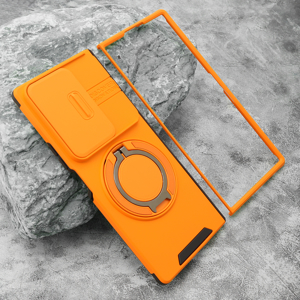 Slika od Futrola DEFENDER CAMSHIELD za Samsung F976B Galaxy Z Fold 8 Ultra 5G narandzasta