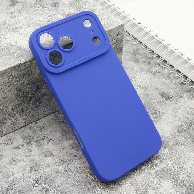 Slika od Futrola Silikon Pro Camera za iPhone 18 Pro Max (6.9) tamno plava