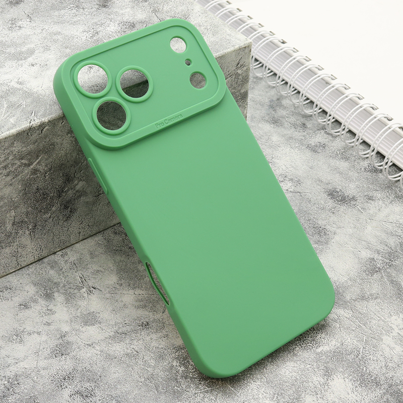 Slika od Futrola Silikon Pro Camera za iPhone 18 Pro Max (6.9) tamno zelena