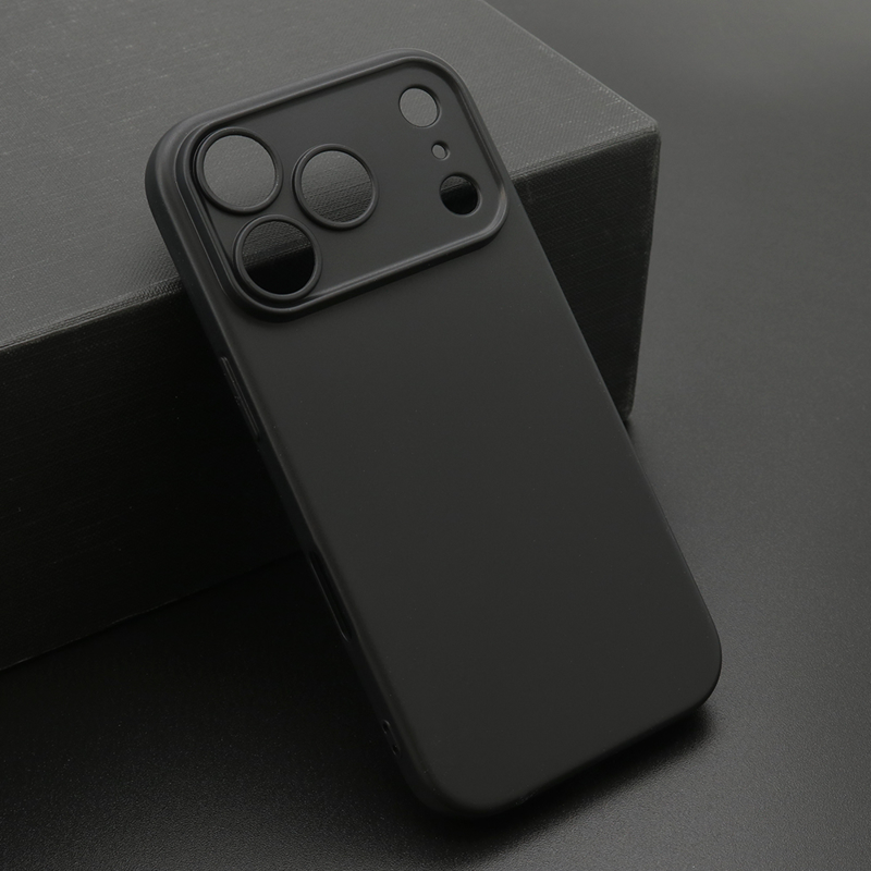 Slika od Futrola ULTRA TANKI KOLOR za iPhone 18 Pro (6.3) crna