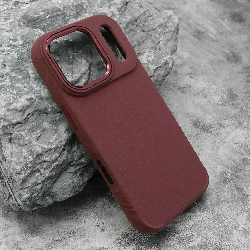 Slika od Futrola COLOR SKIN MagSafe za iPhone 18 Pro (6.3) dark cherry