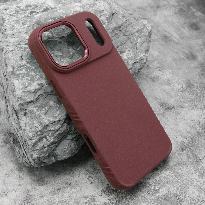 Slika od Futrola COLOR SKIN MagSafe za iPhone 18 Pro Max (6.9) dark cherry
