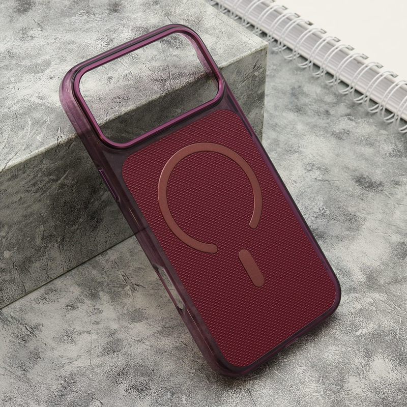 Slika od Futrola MagSafe GRID PRO za iPhone 17 Pro Max (6.9)/iPhone 18 Pro Max (6.9) dark cherry