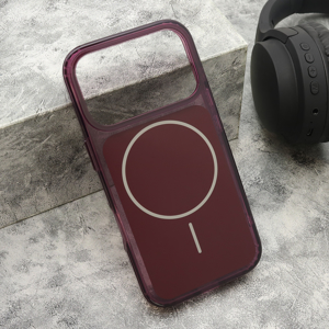 Slika od Futrola AMBER SHINE MagSafe za iPhone 18 Pro (6.3) dark cherry