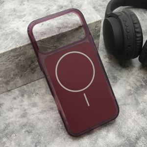 Slika od Futrola AMBER SHINE MagSafe za iPhone 18 Pro Max (6.9) dark cherry
