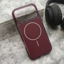 Slika od Futrola AMBER SHINE MagSafe za iPhone 17 Pro Max (6.9)/iPhone 18 Pro Max (6.9) dark cherry