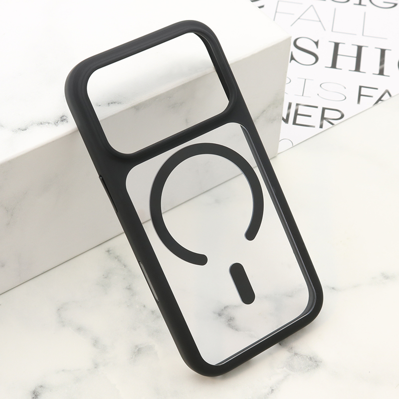 Slika od Futrola FRAME PROTECT MagSafe za Iphone 18 Pro (6.3) crna