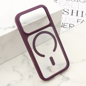 Slika od Futrola FRAME PROTECT MagSafe za Iphone 18 Pro (6.3) ljubicasta
