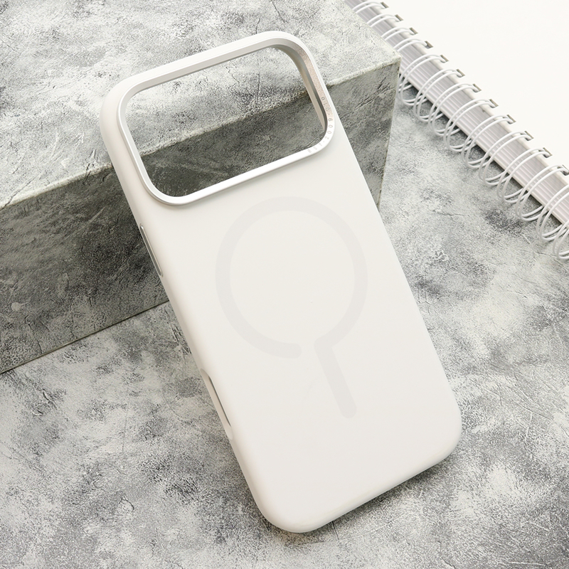 Slika od Futrola AMBER SMOOTH MagSafe za Iphone 18 Pro Max (6.9) siva