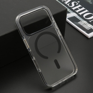 Slika od Futrola COLOR CLEAR MagSafe za Iphone 18 Pro (6.3) crna
