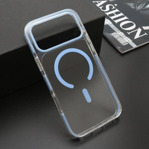 Slika od Futrola COLOR CLEAR MagSafe za Iphone 18 Pro Max (6.9) plava
