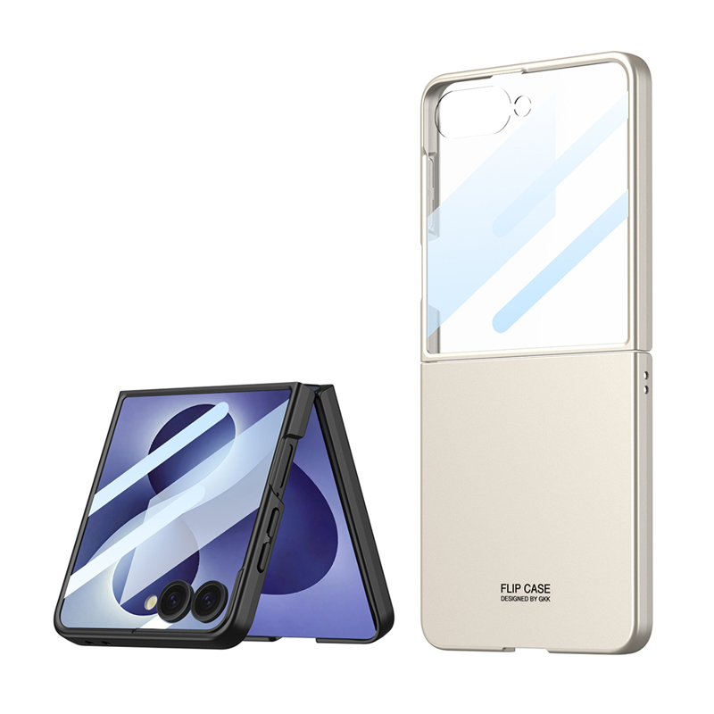Slika od Futrola SMOOTH II za Samsung F776B Galaxy Z Flip 8 5G zlatna (GKK case)