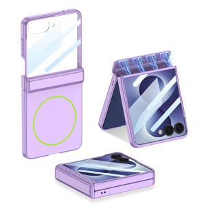 Slika od Futrola SMOOTH MagSafe za Samsung F776B Galaxy Z Flip 8 5G ljubicasta (GKK case)