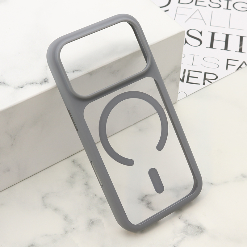Slika od Futrola FRAME PROTECT MagSafe za Iphone 18 Pro (6.3) siva