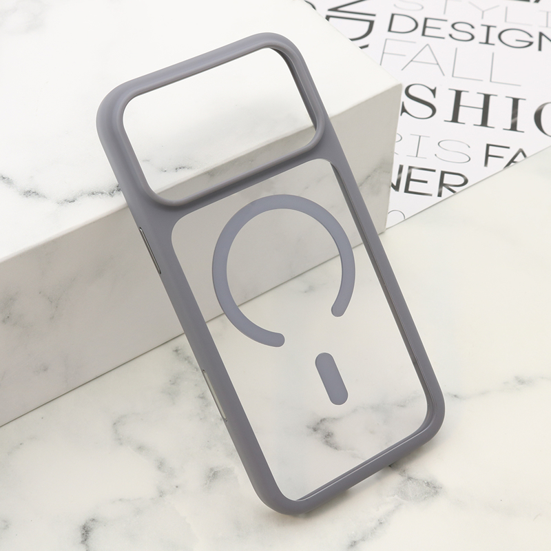 Slika od Futrola FRAME PROTECT MagSafe za Iphone 18 Pro Max (6.9) siva