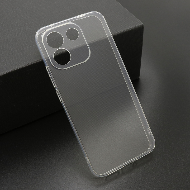 Slika od Futrola ULTRA TANKI PROTECT silikon za Xiaomi Redmi Note 17 Pro Max 5G (EU) providna (bela)