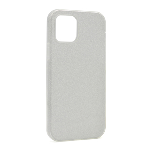 Slika od Futrola silikon GLITTER SHOW YOURSELF za iPhone 12/12 Pro (6.1) srebrna