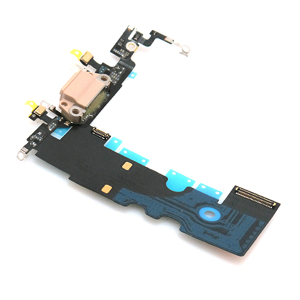 Slika od Flet kabal za Iphone 8 sa konektorom punjenja zlatni