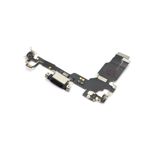 Slika od Flet kabal za Iphone 15 (6.1) + konektor punjenja black