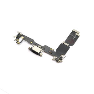 Slika od Flet kabal za Iphone 15 Plus (6.7) + konektor punjenja black