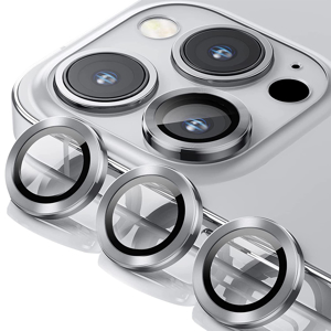 Slika od Zastita za kameru RING za Iphone 13 Pro/13 Pro Max srebrna