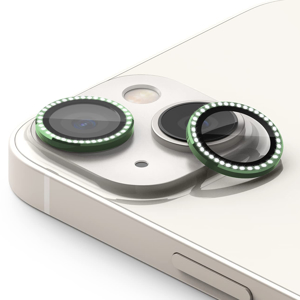 Slika od Zastita za kameru DIAMOND za iPhone 15 (6.1)/iPhone 15 Plus (6.7) zelena