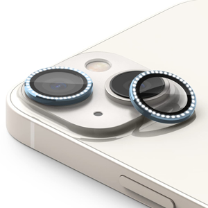 Slika od Zastita za kameru DIAMOND za iPhone 15 (6.1)/iPhone 15 Plus (6.7) plava
