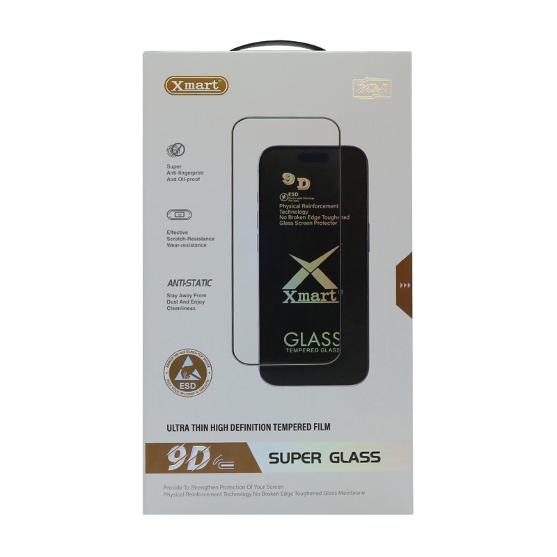 Slika od Folija za zastitu ekrana GLASS X mart 9D za iPhone 18 Pro Max (6.9)