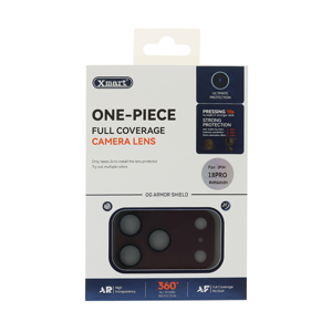 Slika od Folija za zastitu kamere X-MART Full Coverage za iPhone 18 Pro (6.3) dark cherry