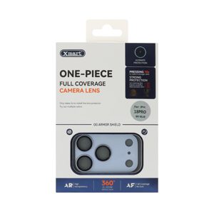 Slika od Folija za zastitu kamere X-MART Full Coverage za iPhone 18 Pro (6.3) light blue