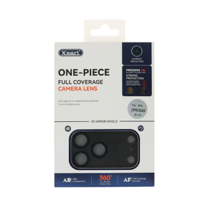 Slika od Folija za zastitu kamere X-MART Full Coverage za iPhone 18 Pro Max (6.9) crna