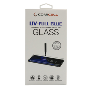 Slika od Folija za zastitu ekrana GLASS 3D MINI UV-FULL GLUE za Samsung G950F Galaxy S8 zakrivljena providna (bez UV lampe)