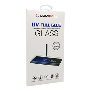 Slika od Folija za zastitu ekrana GLASS 3D MINI UV-FULL GLUE za Samsung N970F Galaxy Note 10 zakrivljena providna (bez UV lampe)
