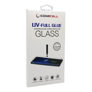 Slika od Folija za zastitu ekrana GLASS 3D MINI UV-FULL GLUE za Samsung N985F Galaxy Note 20 Ultra zakrivljena providna (bez UV lampe)