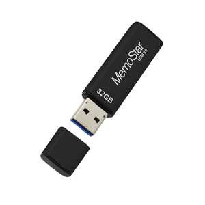 Slika od USB Flash memorija MemoStar 32GB CUBOID 3.0 crna