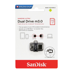 Slika od USB Flash memorija SanDisk Ultra Dual drive 16GB m3.0 Grey
