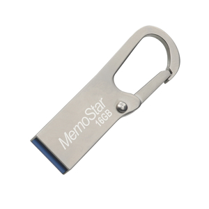 Slika od USB Flash memorija MemoStar 16GB HOOK 2.0 metalna