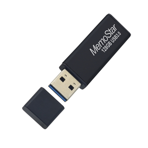 Slika od USB Flash memorija MemoStar 128GB SLIM 3.0 crna