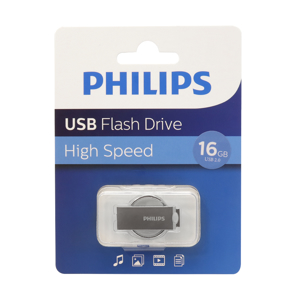 Slika od USB flash memorija Philips 21UA016 2.0 single port 16GB crna (FM21UA016A/93-B)