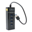 Slika od HUB USB 3.0 Hi-Speed Venous 4 porta crni