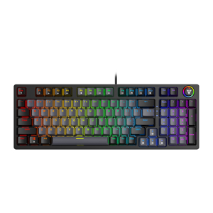 Slika od Tastatura mehanicka zicna ATOM96 MK890 Grey (blue switch) FANTECH