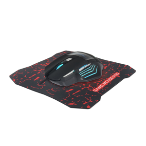 Slika od Gejmerski SET 2u1 (mis zicni i podloga za mis) crni MP1+G2 BANDA