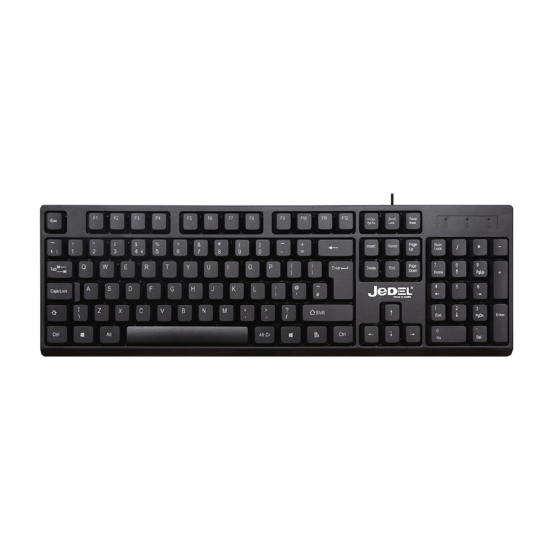 Slika od Tastatura kancelarijska K29 crna JEDEL