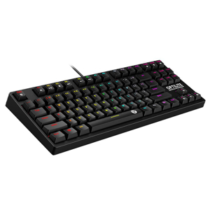 Slika od Tastatura gejmerska mehanicka zicna MK872 RGB OPTILITE (black switch - TIHA) FANTECH