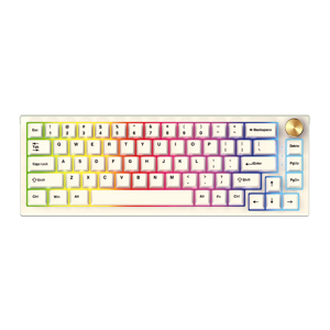 Slika od Tastatura gejmerska mehanicka bezicna MAXFIT67 MK858 space edition (Kaith box white switch) FANTECH