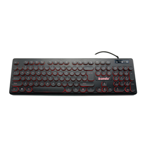 Slika od Tastatura gejmerska zicna crna V5 Slim BANDA