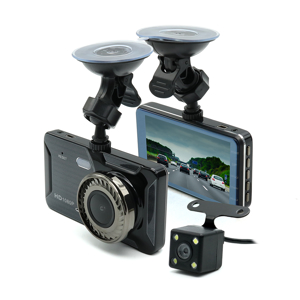 Slika od Auto kamera T709 dual lens crna