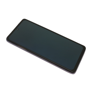 Slika od LCD za Samsung A525/A526 Galaxy A52/A52 5G + touchscreen + frame silver Full ORG CHINA