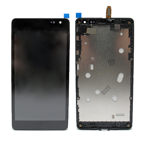 Slika od LCD za Microsoft Lumia 535 + touchscreen + frame rev. 2C black